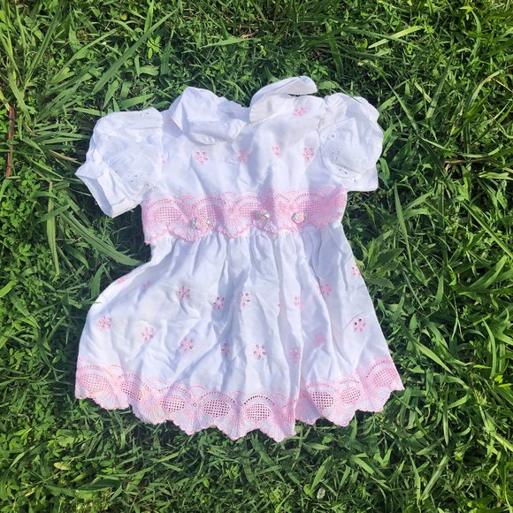 Linen & Lace Dress - Picture 1 of 1